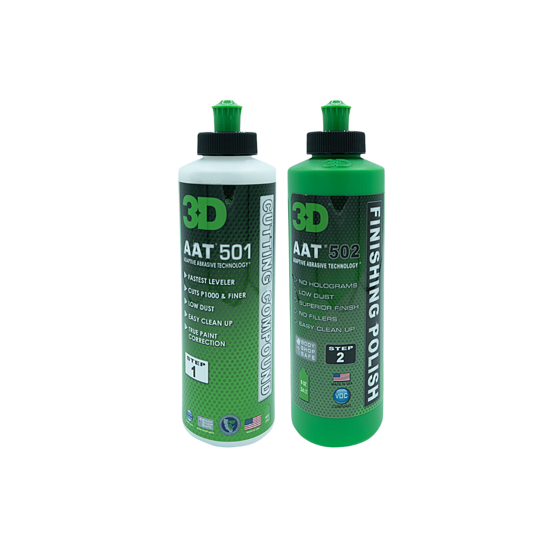 501 Cutting Compound & 502 Finishing Polish Bundle