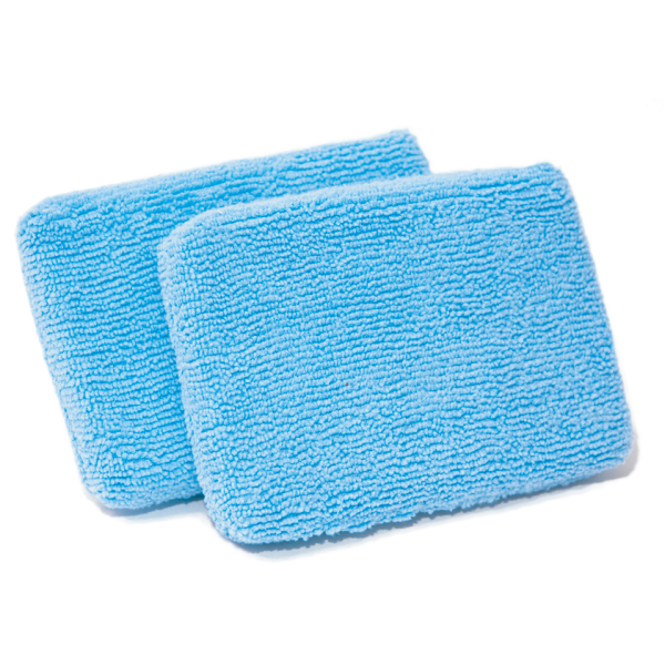 Blue Microfibre Applicator Pad - 5 Pack