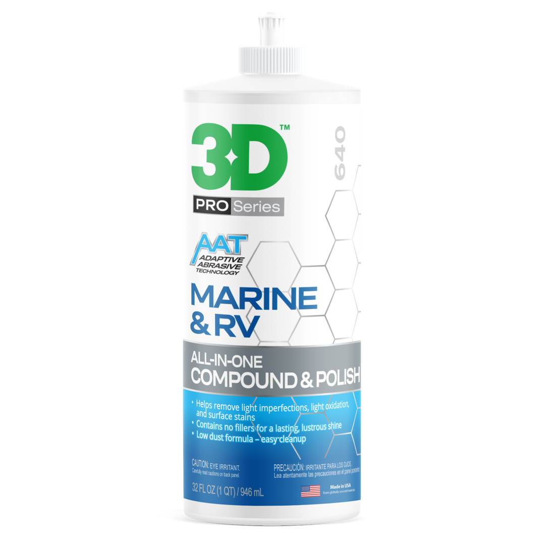 3D Marine & RV All-In-One Compound & Polish