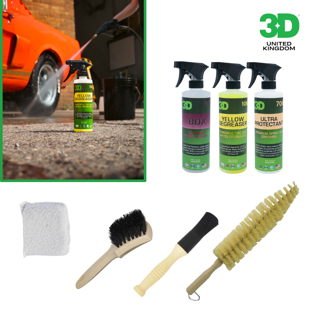 3D Wheel & Tyre Care Kit