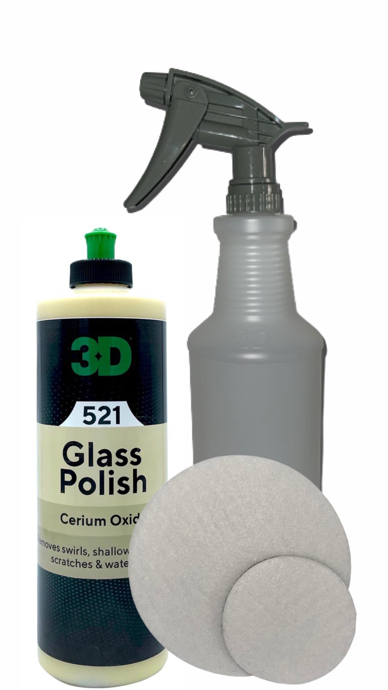 3D CAR CARE - Using 3D Glass Polish to Remove Scratches & Wiper Marks from  your Car's Windshield 